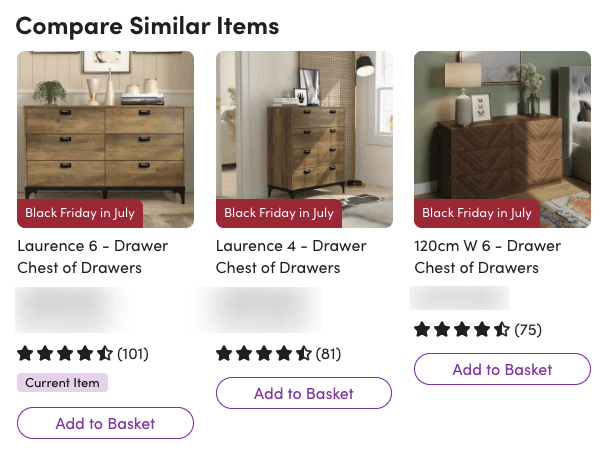 Wayfair Personalization