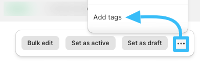 Add tags