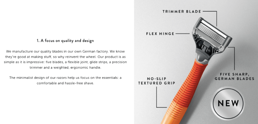 Ad copy landing page alignment example
