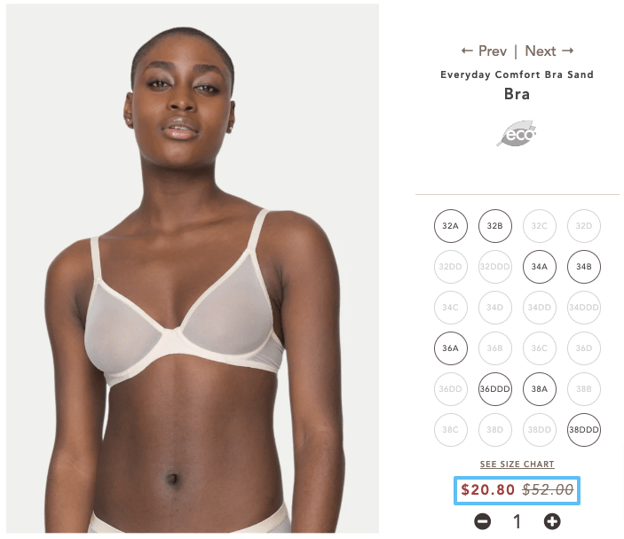 Naja Compare at Price.