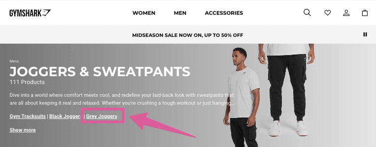 Internal link example