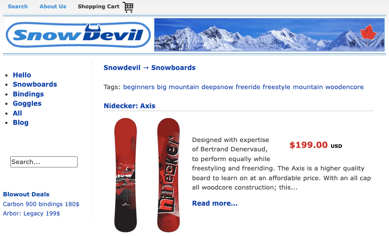 Snowdevil Snowboards