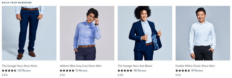 Kirrin Finch upsell example