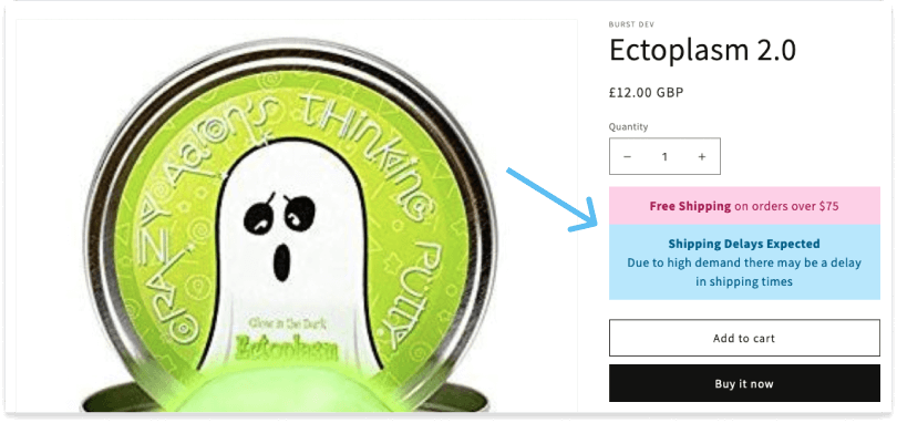 Flair multiple banners